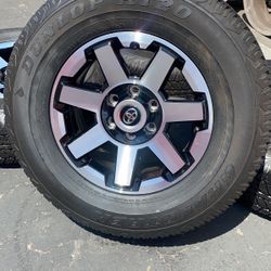 Set Of 4 New Toyota 4Runner 17” Wheels And Tires 