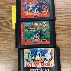 Sonic The Hedgehog Sega Genesis