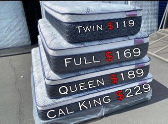 Queen Oasis Thermal Comfort Europillow Top 12inch Mattress!