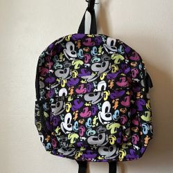 Disney Parks Pop-Art Mickey mouse backpack rainbow multicolor