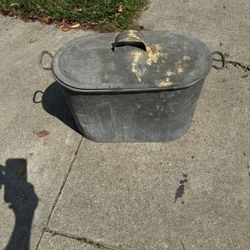 Galvanized Tub 