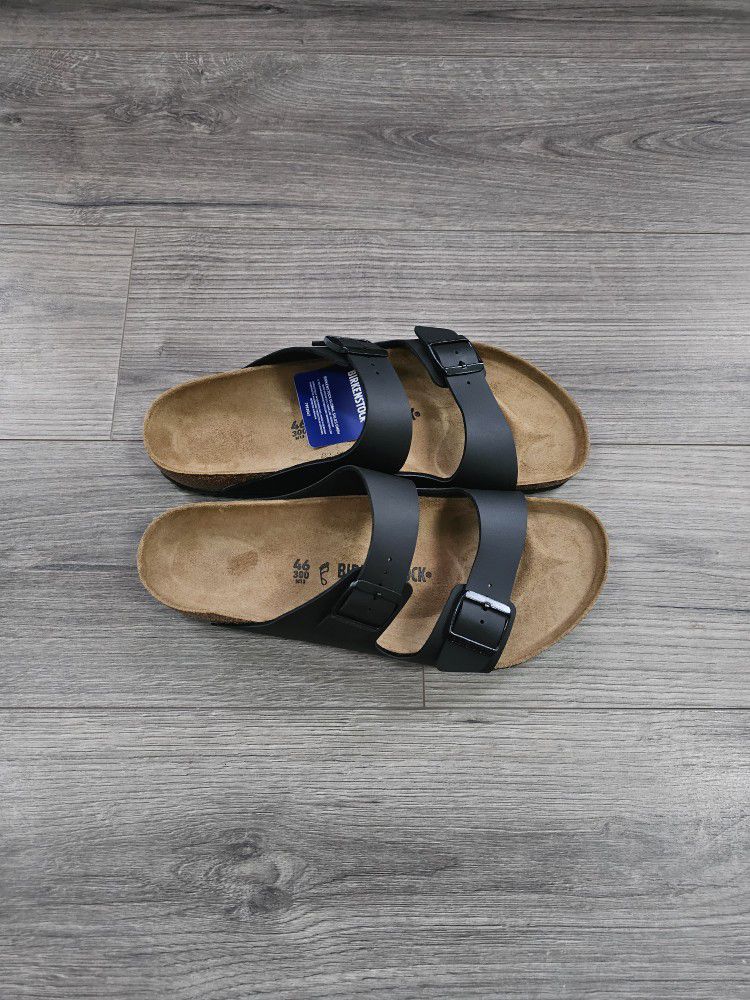 Birkenstock Arizona Black Sandals Mens Size 46 13-13.5 