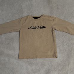 Louis Vuitton Long-sleeve T-shirt beige Color,  3 Y