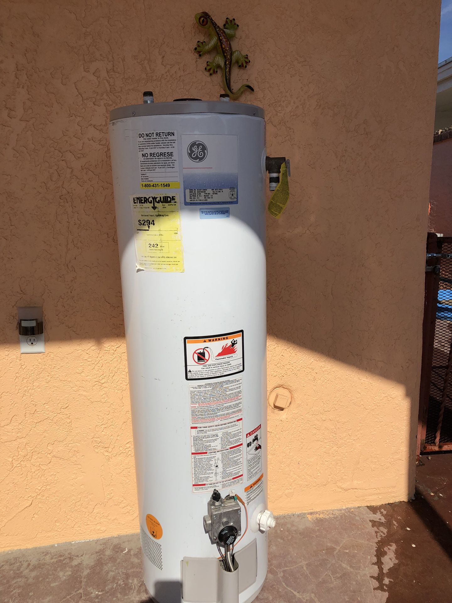 Gas water heater 30 gallon
