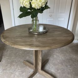 Farmhouse Drop Leaf Kitchen Table