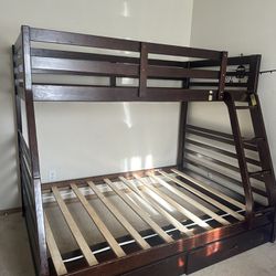 Wooden Bunk Bed (Twin  and Queen sized)