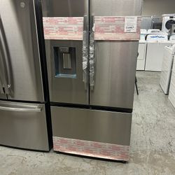 💥💥BLACK FRIDAY SALES💥💥Samsung 31 cu. ft. Mega Capacity 3-Door French Door Refrigerator with Four Types of Ice in Stainless Stee