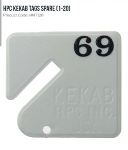 Kekab Tags For Keys Organizing Keys Tools Etc