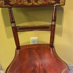 Antique Stenciled / Hand Painted Chair  