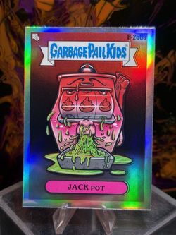 Garbage Pail Kids Chrome Card Jack Pot R-256a Refractor