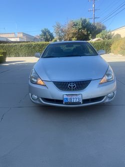 Toyota Camry Solara Silver Coupe