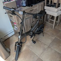 **ONEBOT S7F 14" Folding Electric Bike - Like New Condition**