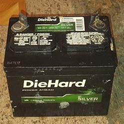 Die Hard Mower Battery 