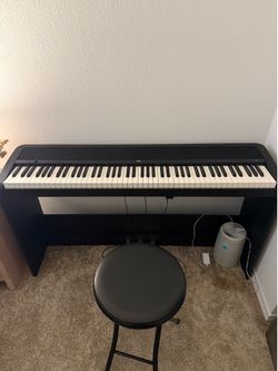 Korg B2SP piano with stand, pedals and stool
