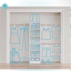 Walk in Closet Organizer System