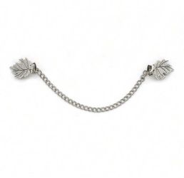 Leaf Shirt Collar Clips