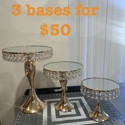 Bases Para Mesas De Postre/Bases For Dessert Table