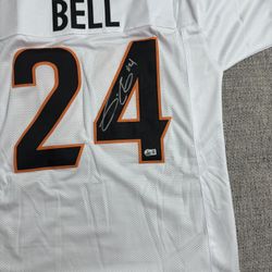 Vonn Bell Signed Autograph Custom Jersey - Beckett Coa - Cincinnati Bengals