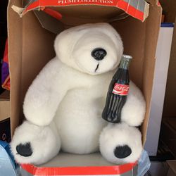 Coca Cola Bear 1993 Plush Collection