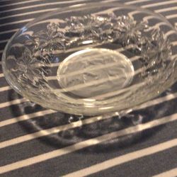 Princess House  5 Salad Plates 3 Cup Holder Bowls