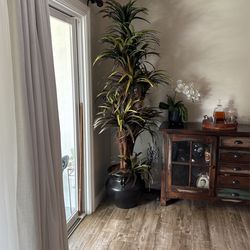 80” Silk Palm Tree