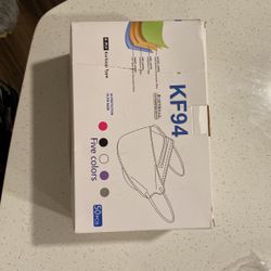 KF94 Mask 50 pcs FIVE COLORS 