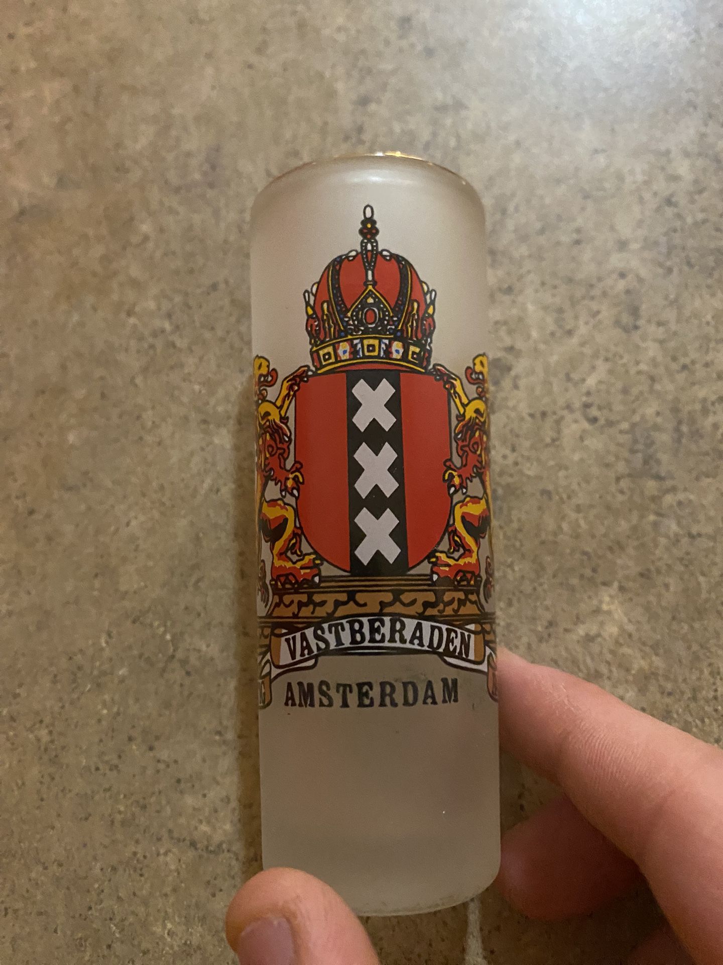 Amsterdam Clear Shot- Glass