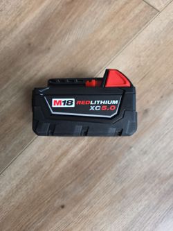 Milwaukee 5.0 battery