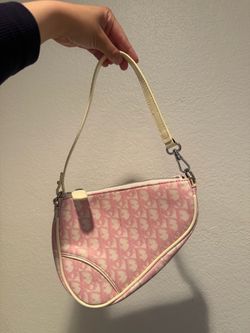Pink Saddle Purse