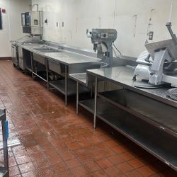 Restaurant Stainless Steel Counters