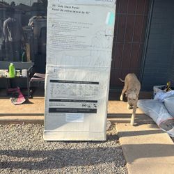 Glass Panel 36 Inches By 72