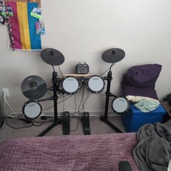 Donner Electric Drum Kit, Stool Included