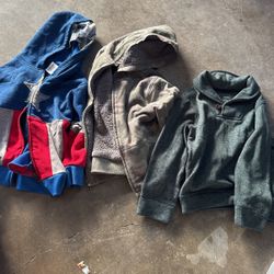 Boys Sweaters Jackets Size 5.