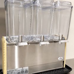 Crathco triple beverage dispenser