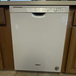 Whirlpool White Energy Star Dishwasher, With One Hour Cycle