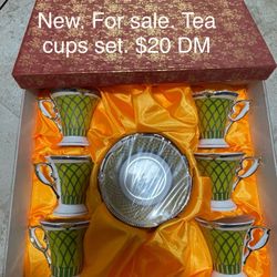 Tea/coffee Cups With Plates Gift Box