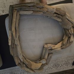 Driftwood Heart Decoration 