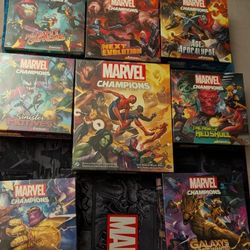 Marvel Champions Core Set + 7 Expansions (SEALED, NEW)