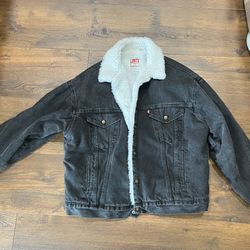Levis Sherpa Jacket, XL Vintage USA