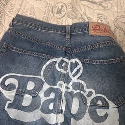 Bape Jean Rare 