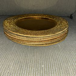 Beaded Charger Plates