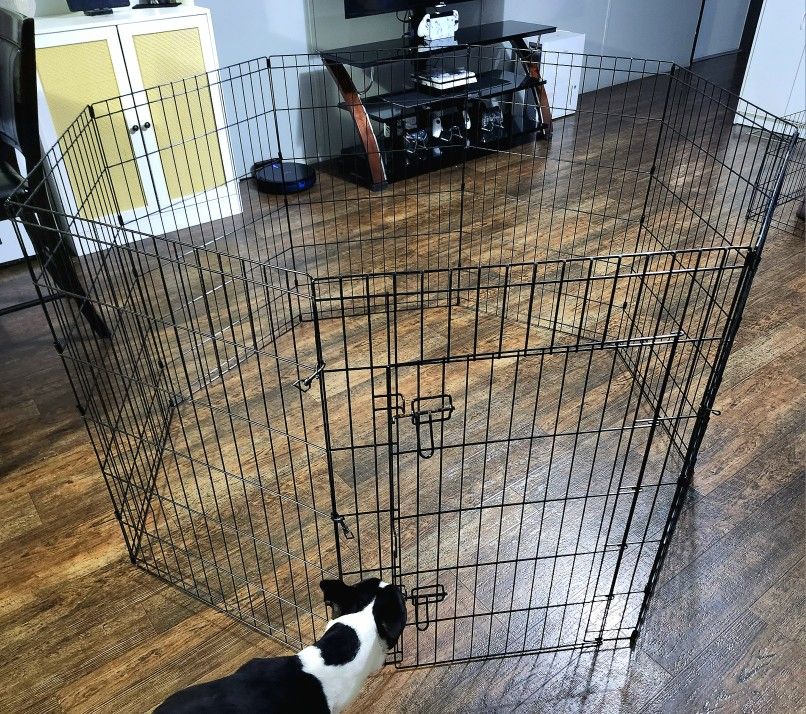 Pet Dog Playpen 36 Inch Metal (8 panels)