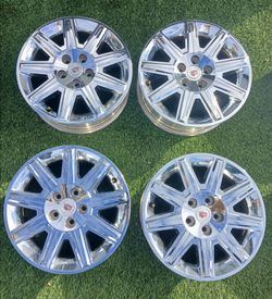 OEM Cadillac Chrome Rims