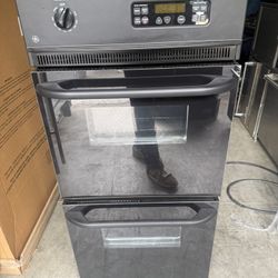 GE Built-In Double Wall Oven – Black