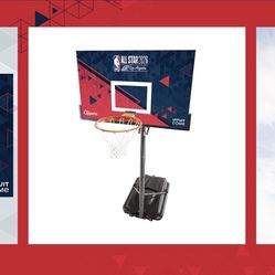 Los Angeles Clippers All-Star Homecourt Basketball Hoop