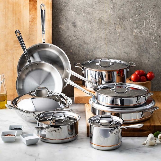 All-Clad Copper Core Stainless Steel & Paderno Pots & Pans for Sale in Ewa  Beach, HI - OfferUp