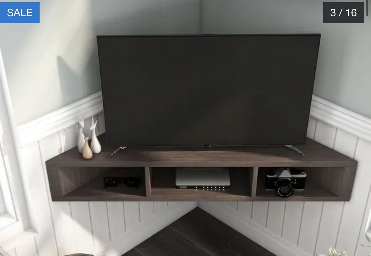 Corner Shelf TV Stand