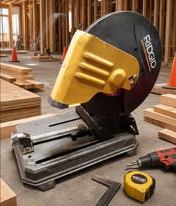 RIDGID 14-inch Abrasive Cut-Off Machine (model R4142).
