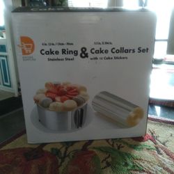Cake Ring e Cake Collars Set