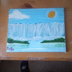 Nice Waterfall Painting
